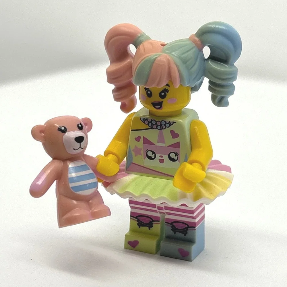 LEGO Ninjago Movie N-POP Girl Minifigure 71019 Teddy Bear Pink Blue CMF